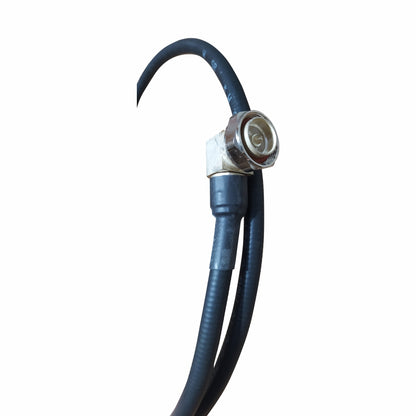 Jumper 1/2" SuperFlex N Male Right Angle x DIN 7/16 Male Right Angle – 2 Meters