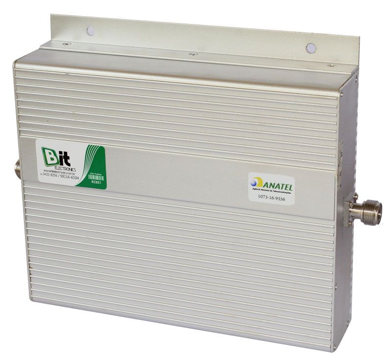 Repetidor de Sinal de Celular 850 MHz 80 dB - 1W