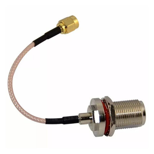 Cabo Pigtail - SMA Macho X N Fêmea - 24 cm