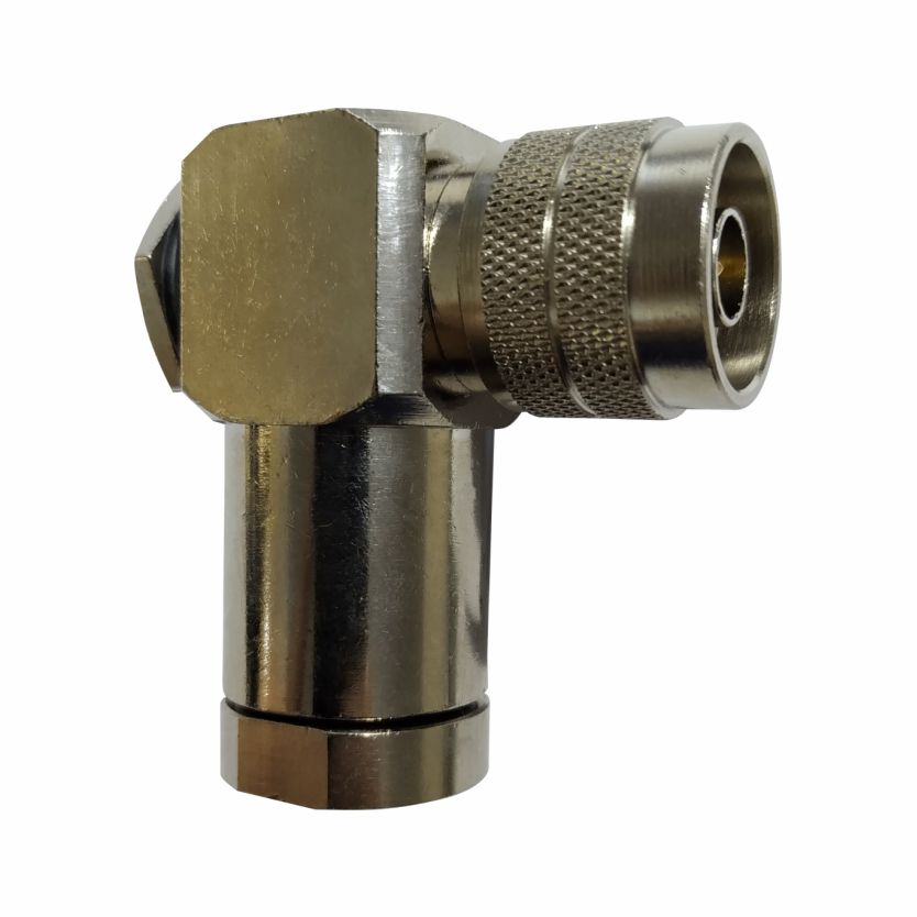 Conector N Macho Angular p/ Cabo Cellflex 1/2 Corrugado